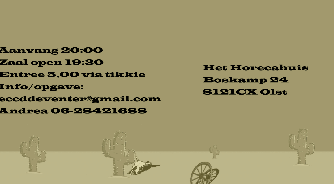 Dansavond 11 oktober 2025 in Olst